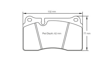 Pagid Racing Brake Pads No. 4906 - Discovery Parts